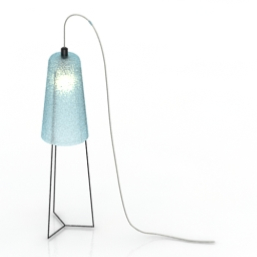 blue light lamp model