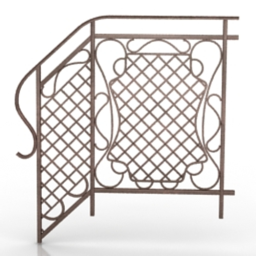 gold pattern fence models