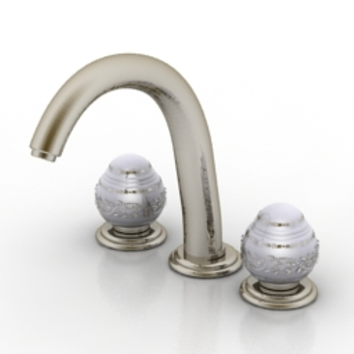 Bathroom faucet wardrobe model