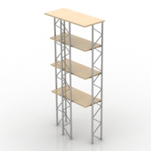 Simple multi-storage rack