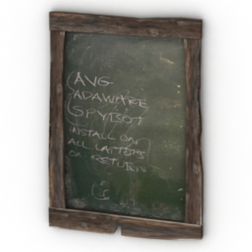 blackboard 3d models