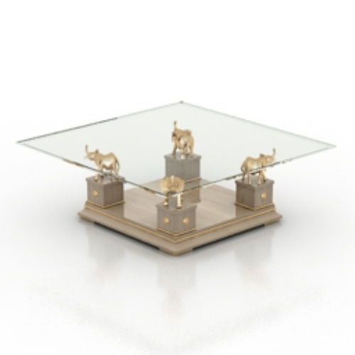 noble glass coffee table
