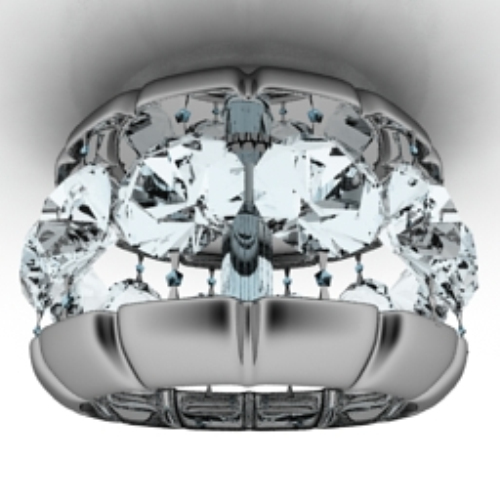 obsidian pendant model