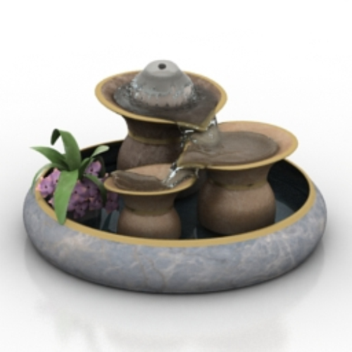 artificial fountain model