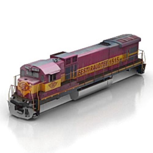 purple fashion model trains