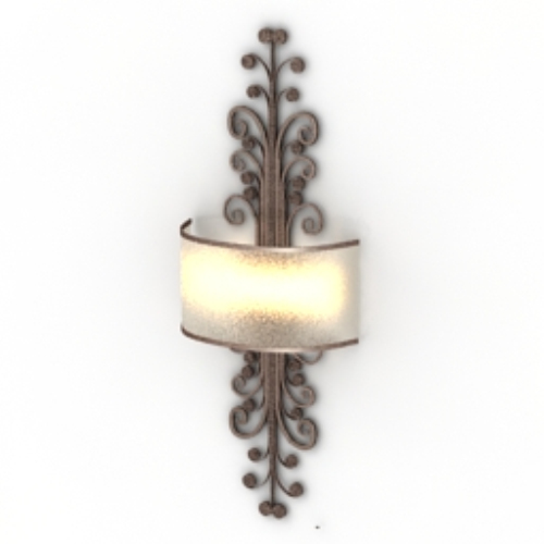 European wall lamp model