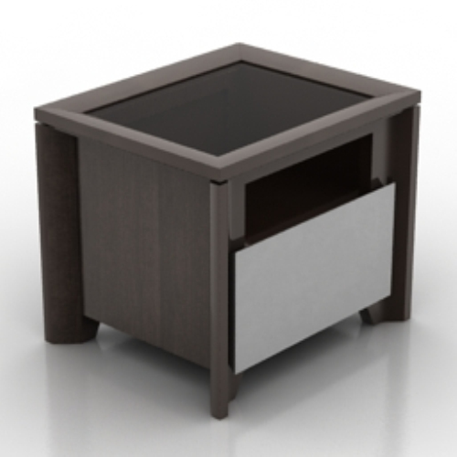 black wooden cabinet model