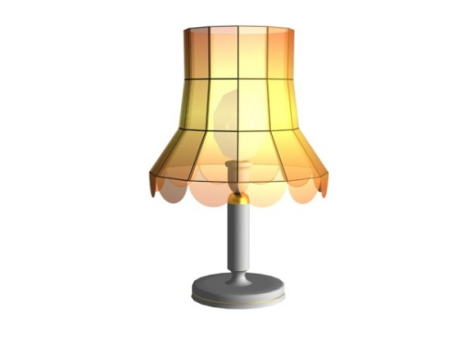 Bedside lamp 3D model