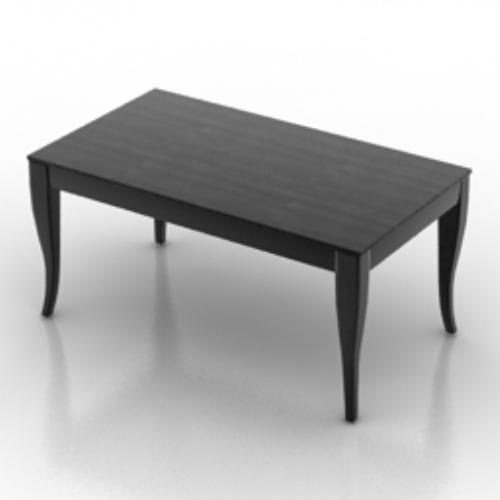 black textured table model