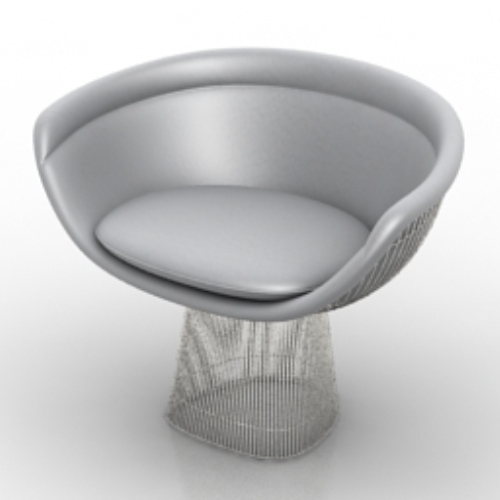 Silver Armchair model