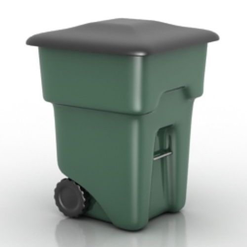 3D model of wheel bins