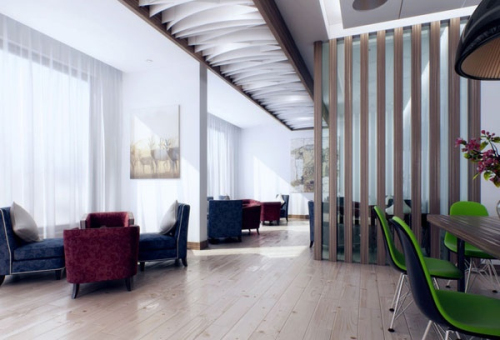 3d model company lounge