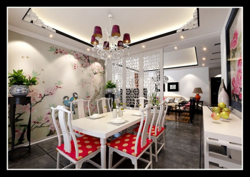 Very nice living room 3D model Chinese