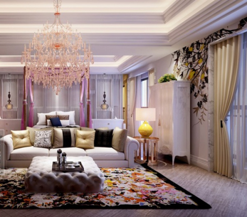 Boutique bedrooms 3D model