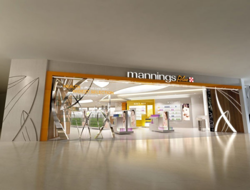 Cosmetics stores 3d model