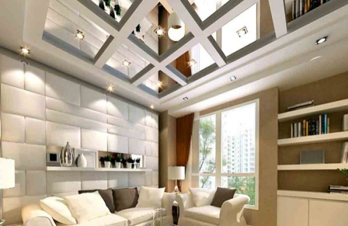 Simple and bright small living room 3d model