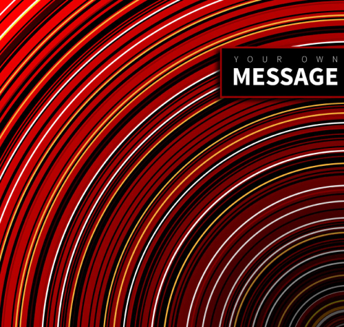 Fashion arc lines background vector material