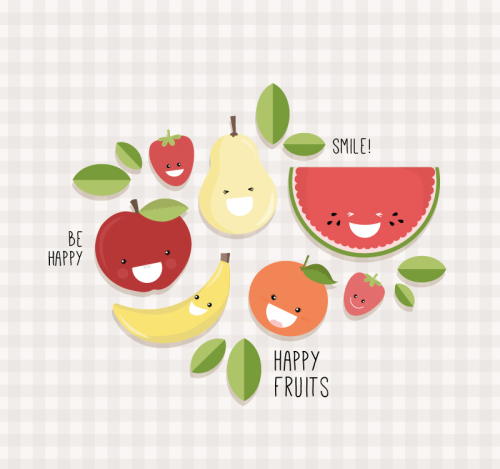Seven lovely fruit expression vector material